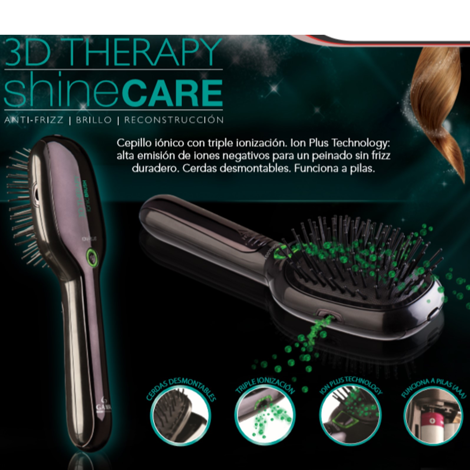 CEPILLO GAMA SHINE CARE 3D THERAPY odoo vtas.tua.cl