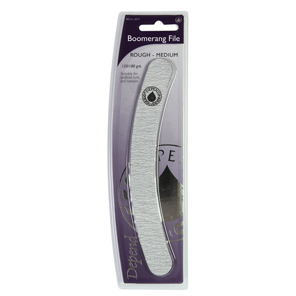 DEPEND LIMA DE UNAS BOOMERANG GRUESO 100/180