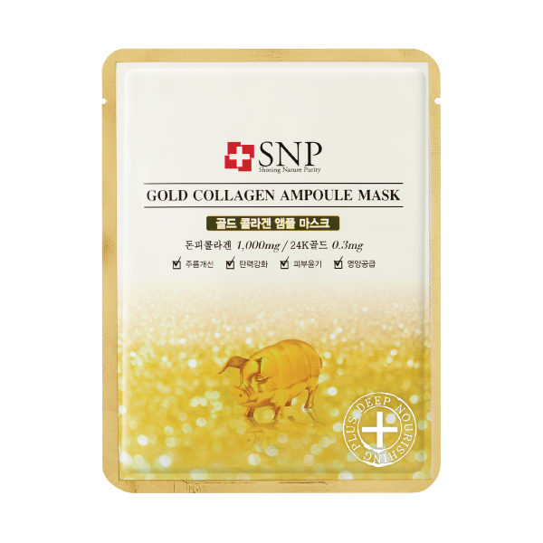 MASCARILLA FACIAL CON ORO Y COLAGENO