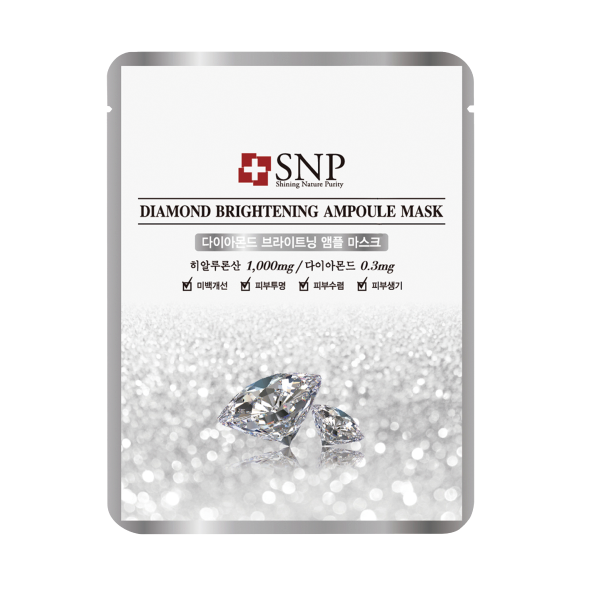 MASCARILLA FACIAL ACLARANTE CON POLVO DE DIAMANTES