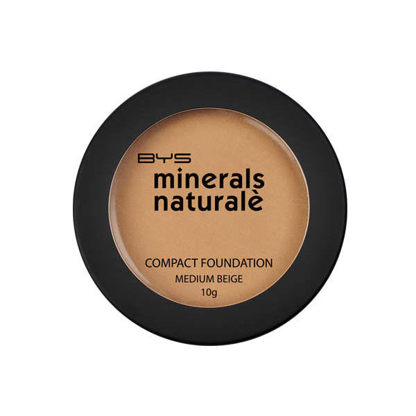 MINERALS NATURALE FOUND.COMPACT MEDIUM BEIGE 10G