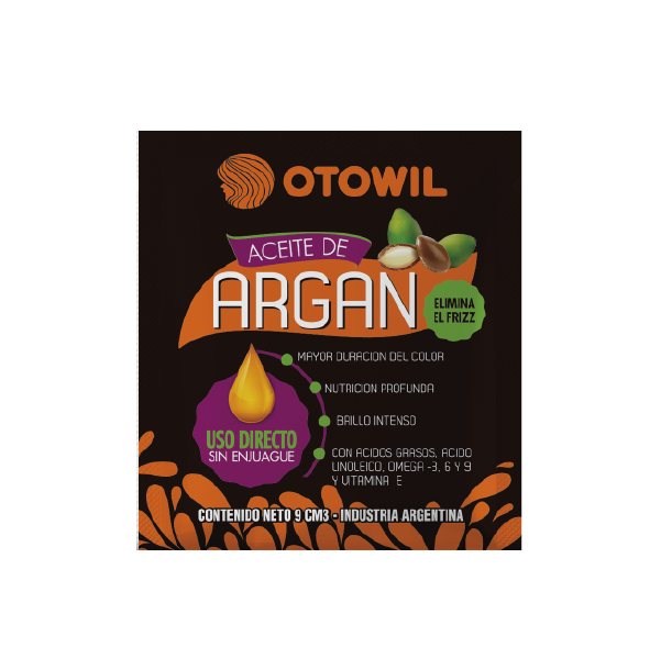 ACEITE DE ARGAN PURO SACHET 9CM3                  