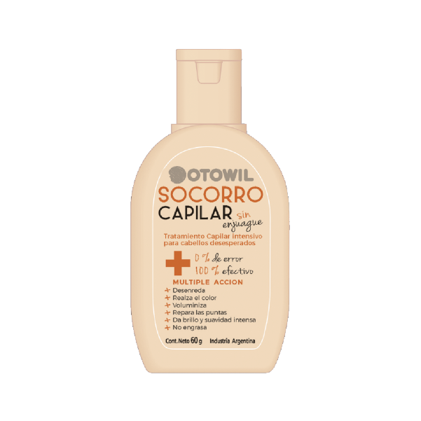 SOCORRO CAPILAR FRASCO 60CM3                      