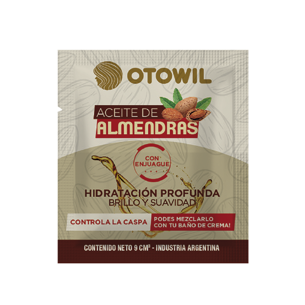 ACEITE DE ALMENDRAS SACHET 9CM3                   
