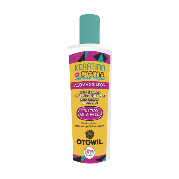 KERATINA EN CREMA ACONDICIONADOR FRASCO 250CM3    