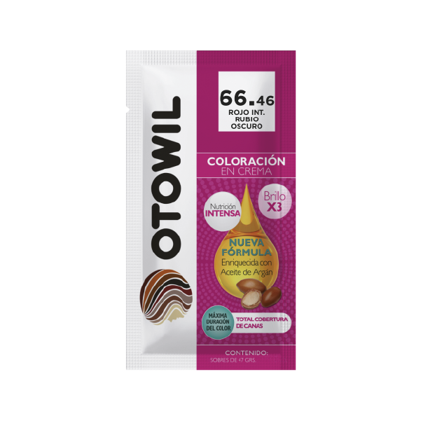 MAGIA 66.46 ROJO INTENSO CASTANO CLARO 47GR SACHET