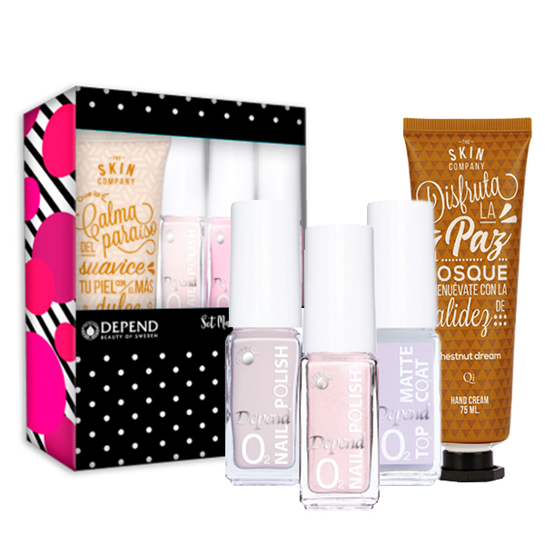 COMBO DEPEND FRANCESA + HAND CREAM 35ML CHESTNUT