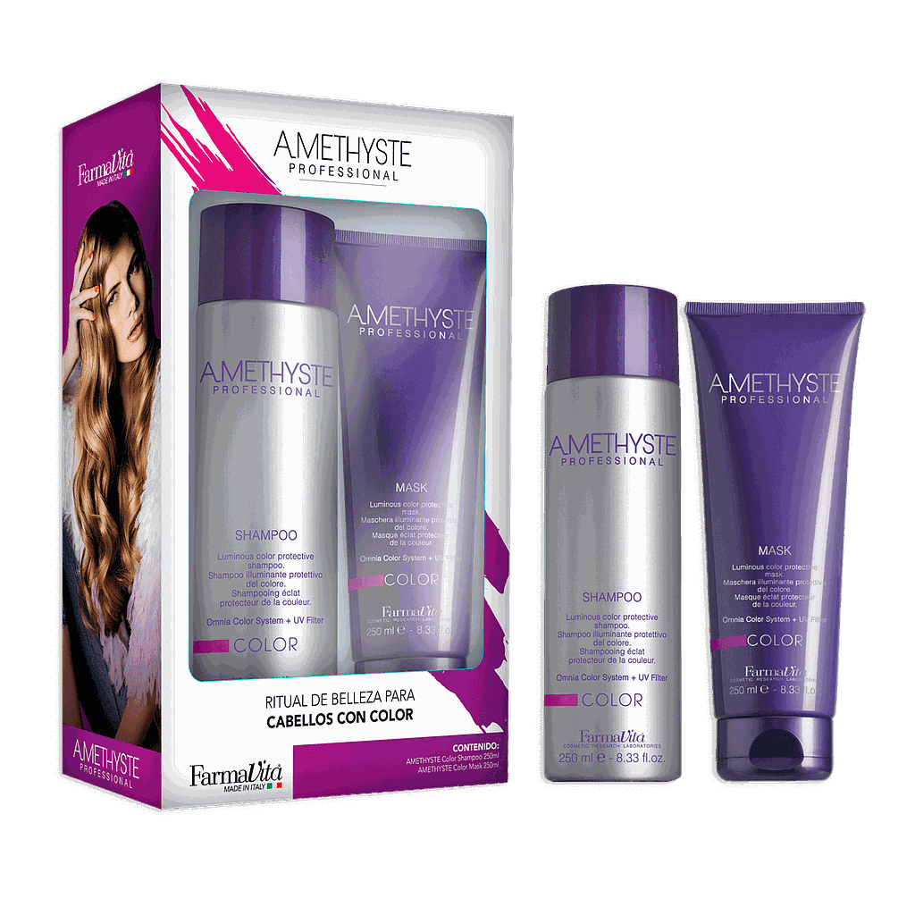COMBO FARMAVITA COLOR SH + MASK 250ML