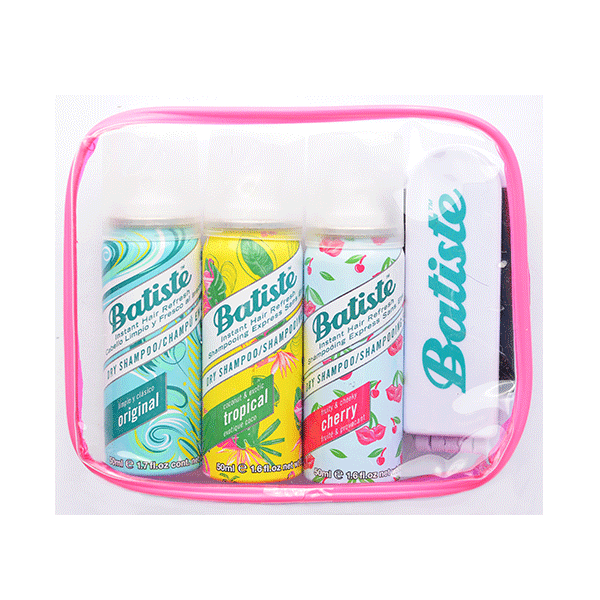 SET BASTISTE CHERRY,TROPICAL,ORIGINAL 50ML        