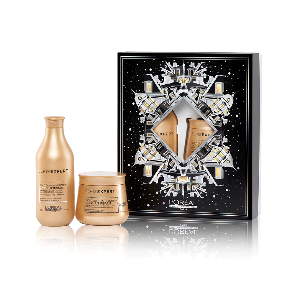 PACK ABSOLUTE REPAIRSHAMPOO 300ML+MASCARA250ML CHI