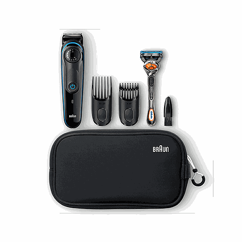 BRAUN BEARDTRIM BT3940TS BLU SOLO MN SP